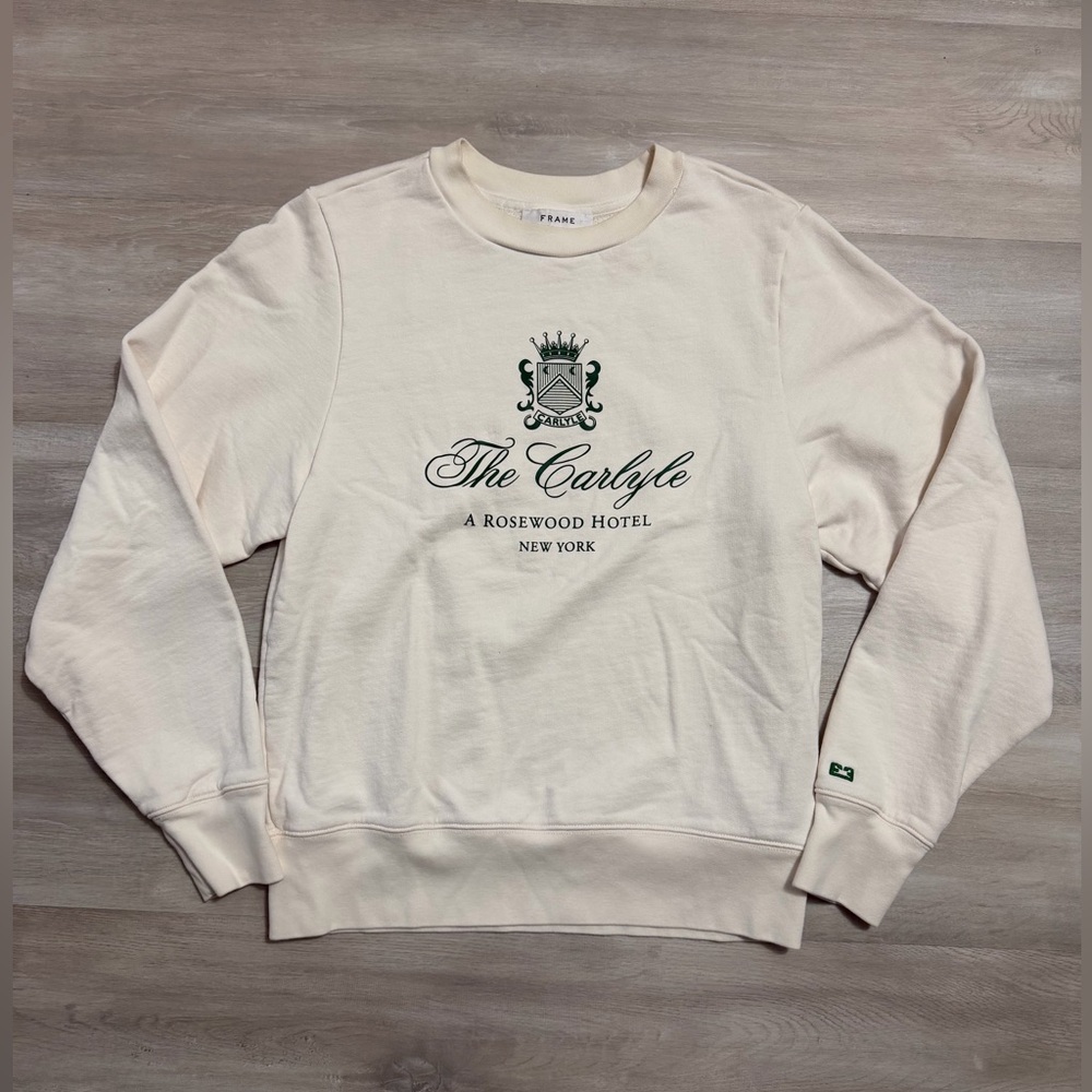 FRAME THE CARLYLE CREWNECK SWEATER
